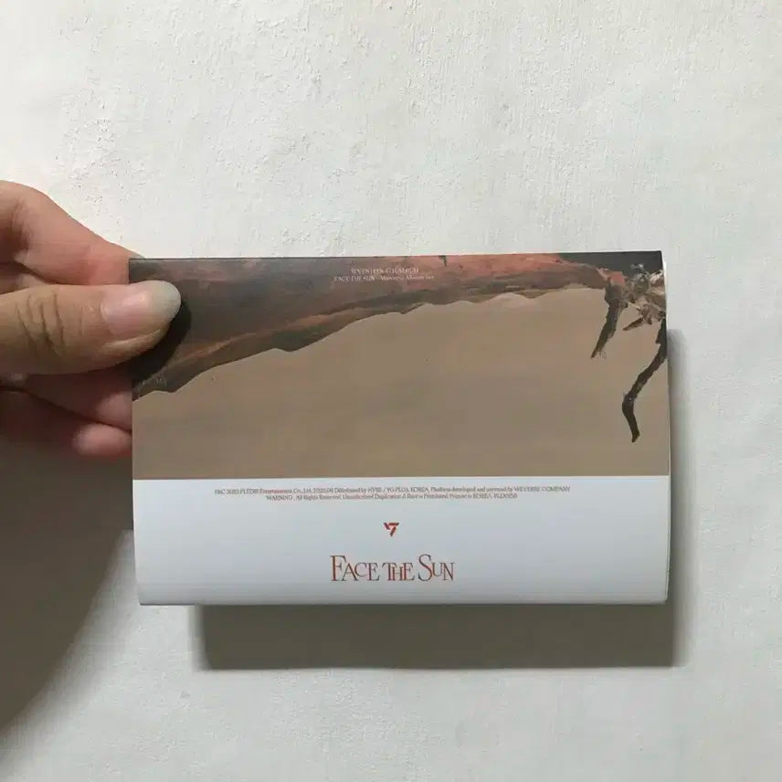 세븐틴 Face The Sun 위버스 앨범