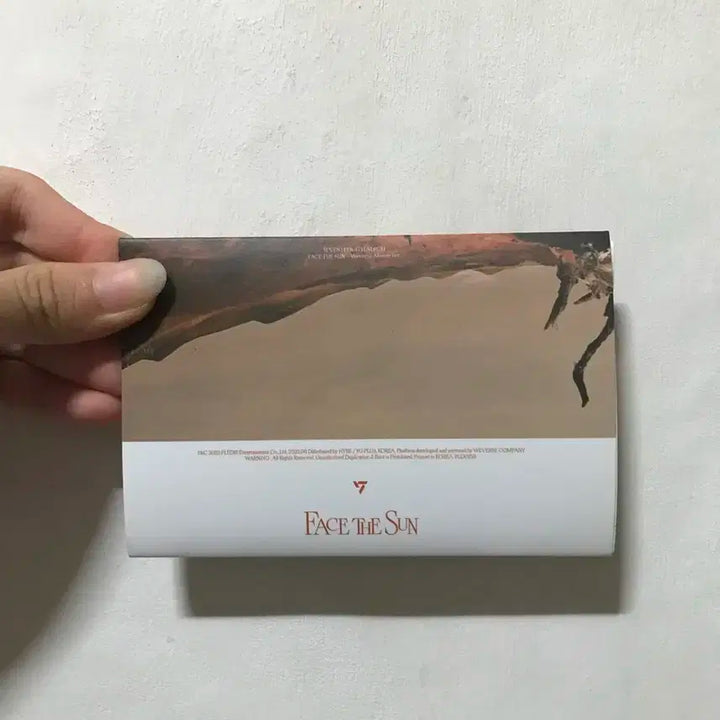 세븐틴 Face The Sun 위버스 앨범