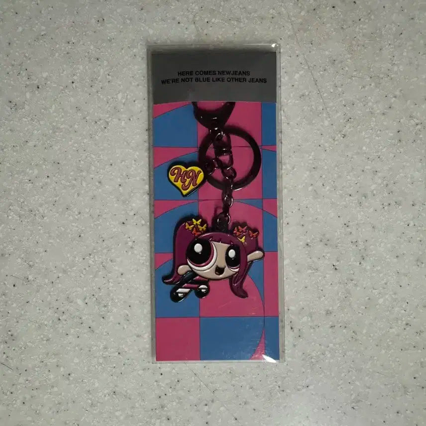 뉴진스 파워퍼프걸 하니 키링
