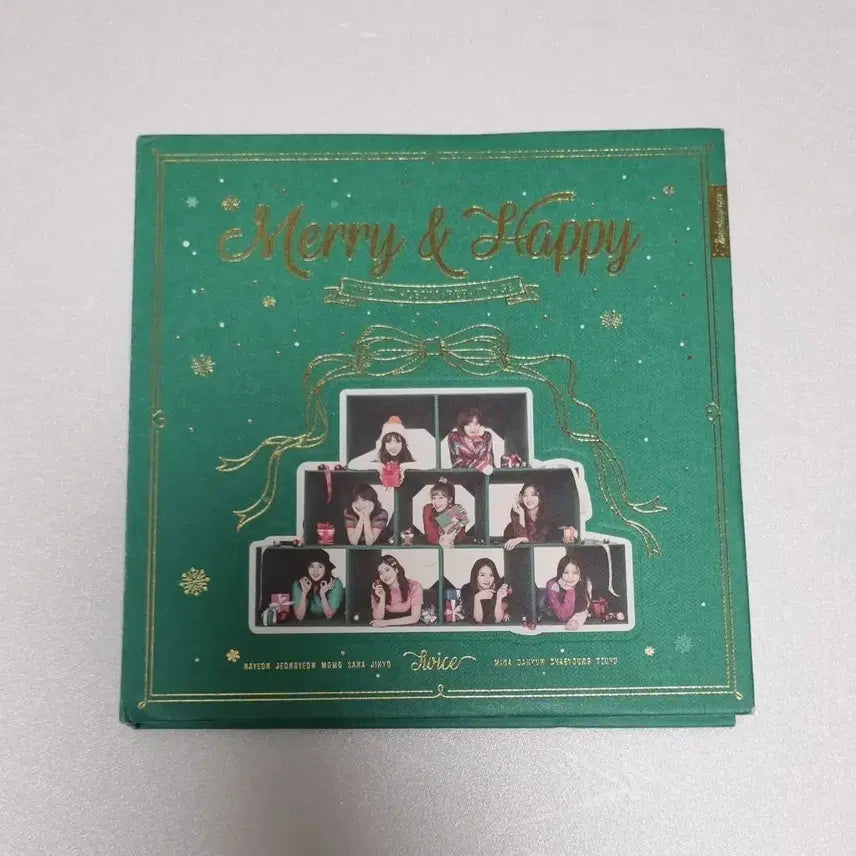 트와이스 Merry & Happy 앨범 음반 음악cd