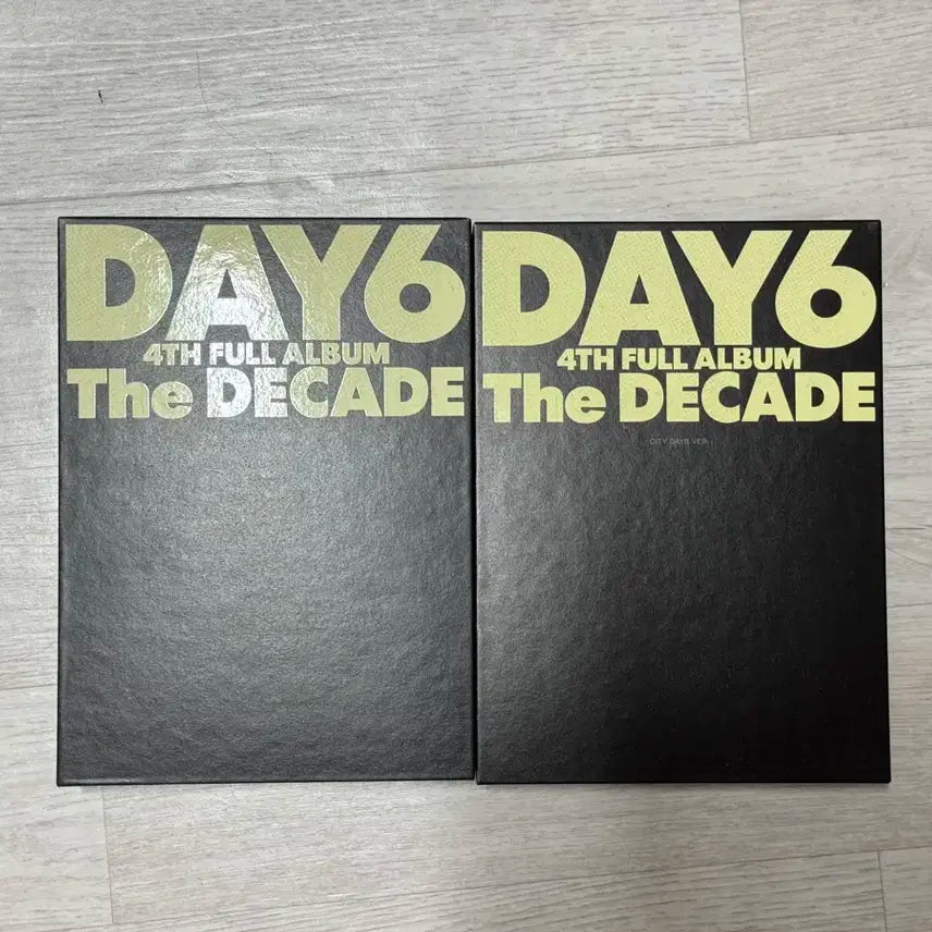 [급처] 데이식스 더데케이드 시티버전 개봉 앨범