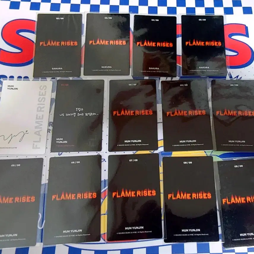 르세라핌 FLAME RISES SEOUL 포카팩