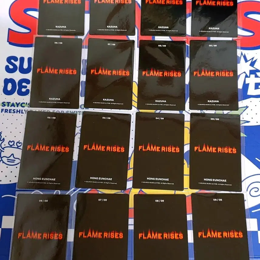 르세라핌 FLAME RISES SEOUL 포카팩