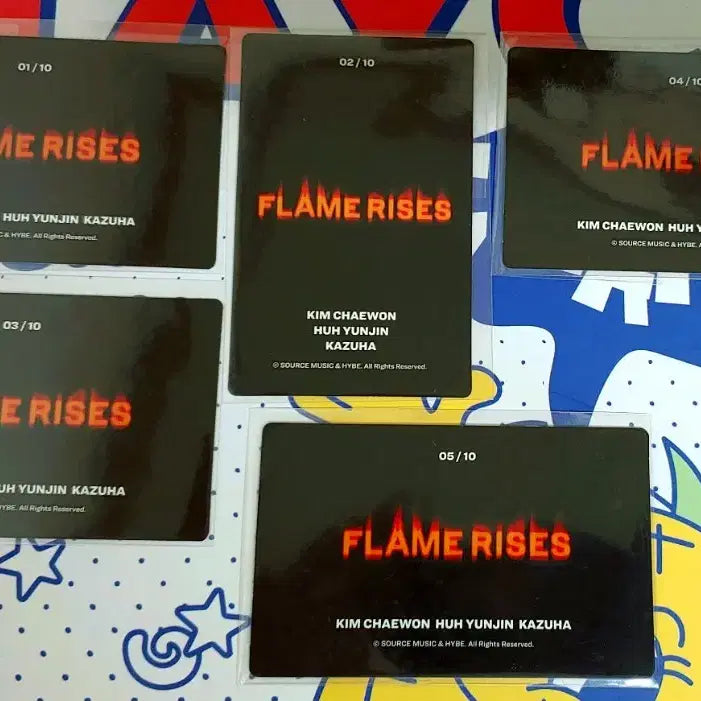 르세라핌 FLAME RISES SEOUL 포카팩