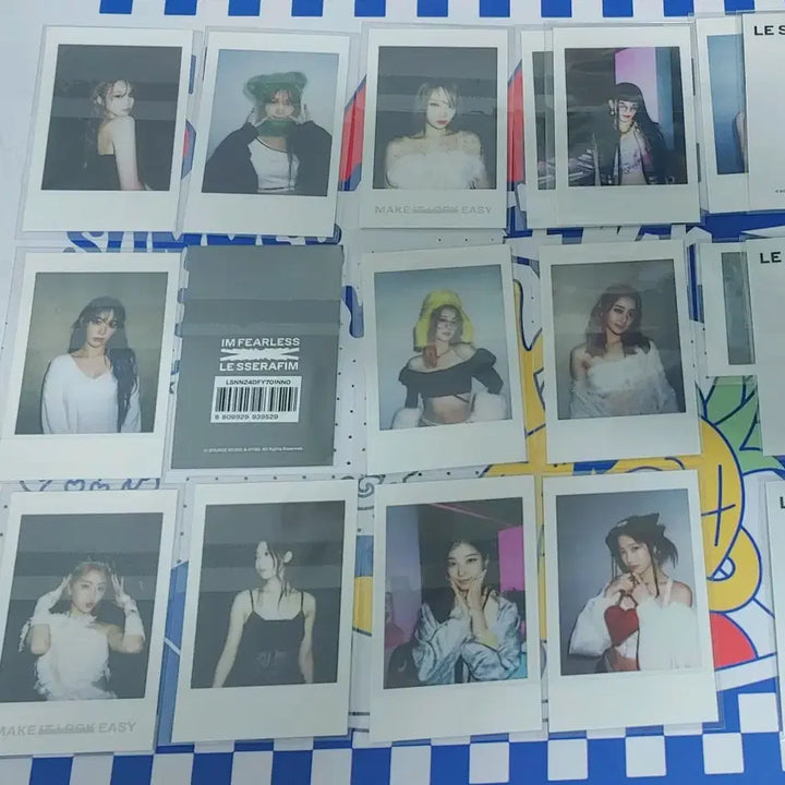 르세라핌 EASY 팝업 포카