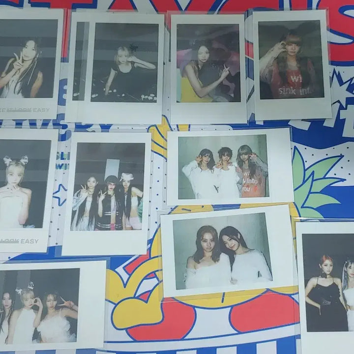 르세라핌 EASY 팝업 포카