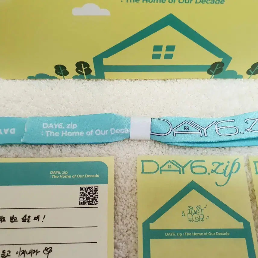 데이식스 팝업 DAY6 zip 입장 기프트 +컨페티 풀셋