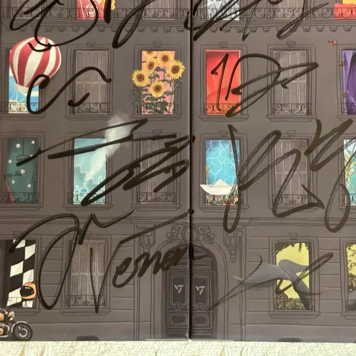 세븐틴 (seventeen) 친필싸인앨범