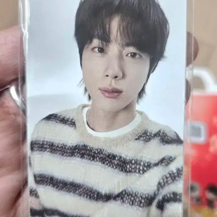 달려라석진 런석진 체크 셔츠 포카