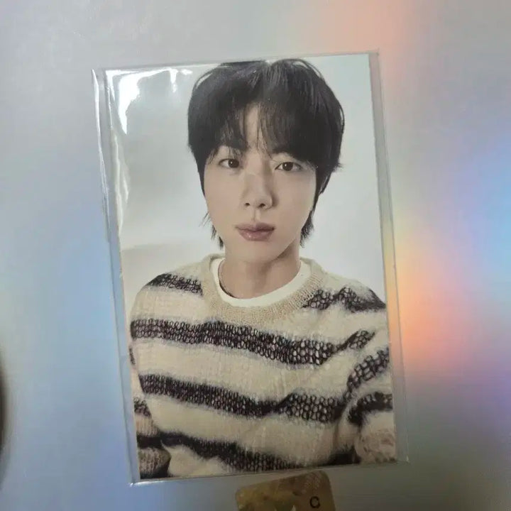 달려라석진 런석진 체크 셔츠 포카