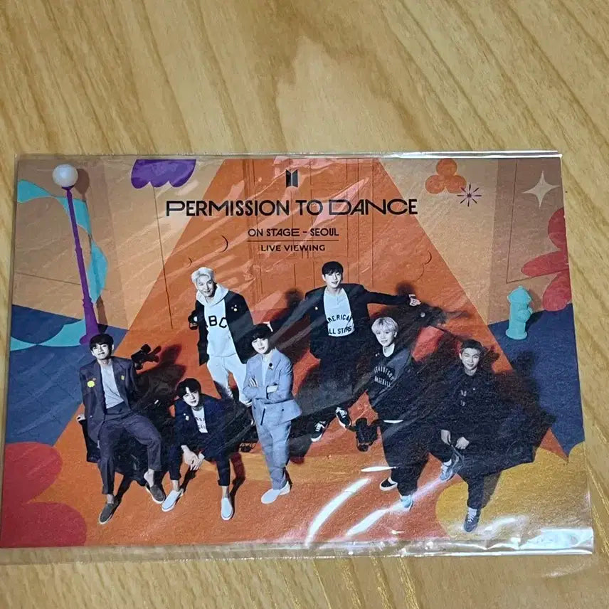 방탄소년단 Permission to Dance 엽서
