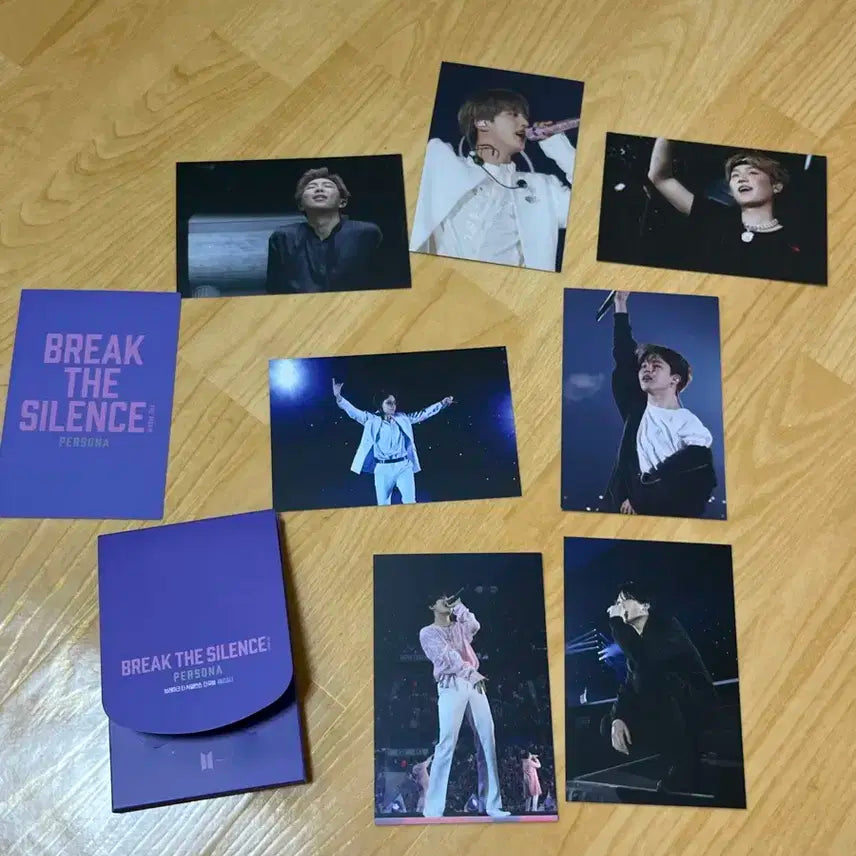 방탄소년단 브레이크 더 사일런스 포토카드 세트