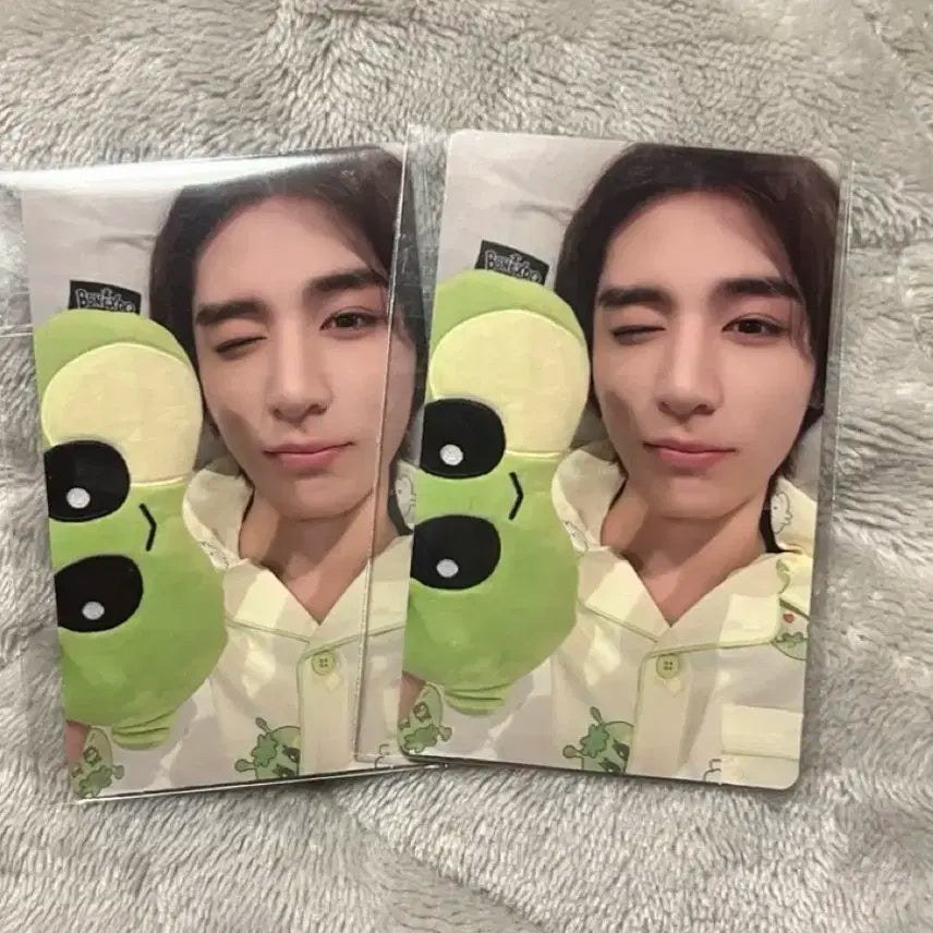 보넥도 티액션 위버스샵 럭드 포카 이한