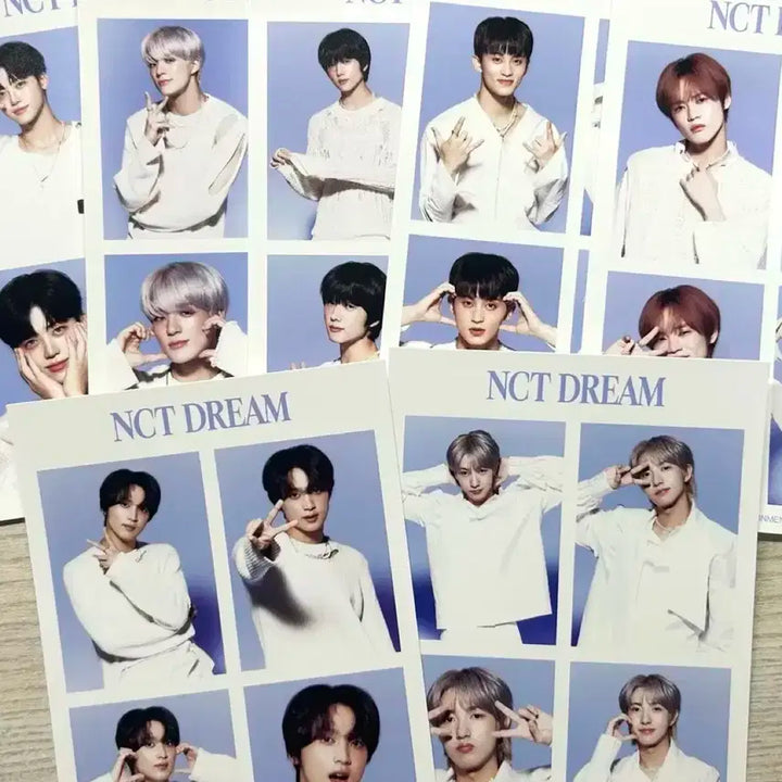 덤 많이)엔시티드림 시그 인생네컷 엽서 일괄