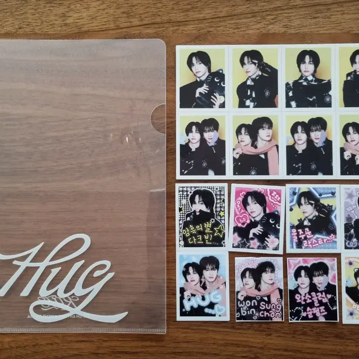 라이즈 허그 엠디 원빈ver 스티커 에필로그 앨범 성찬 원빈 필름