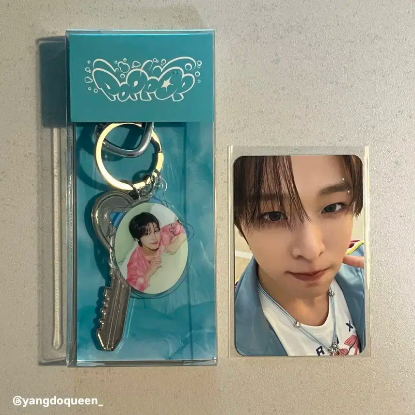 엔시티위시 리쿠 팝팝 엠디 키링 포카 세트 양도