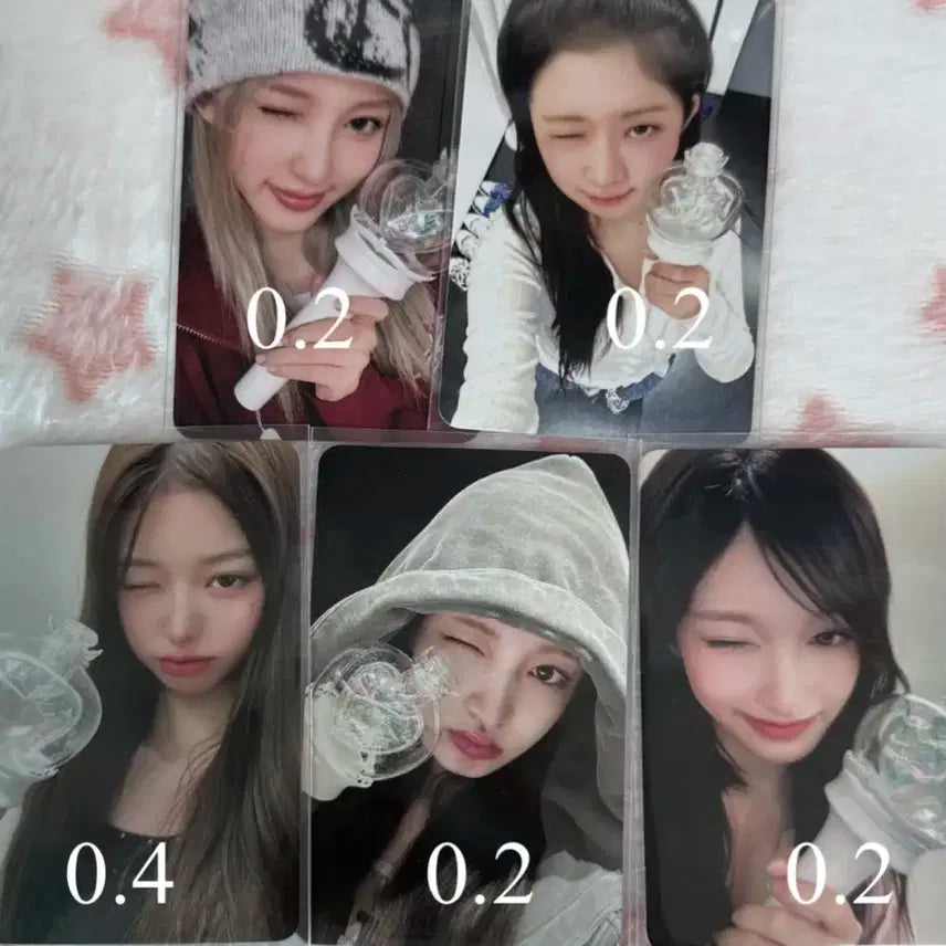 아이브 응원봉 포토카드