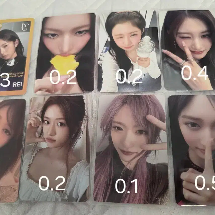 아이브 포카 판매합니다!