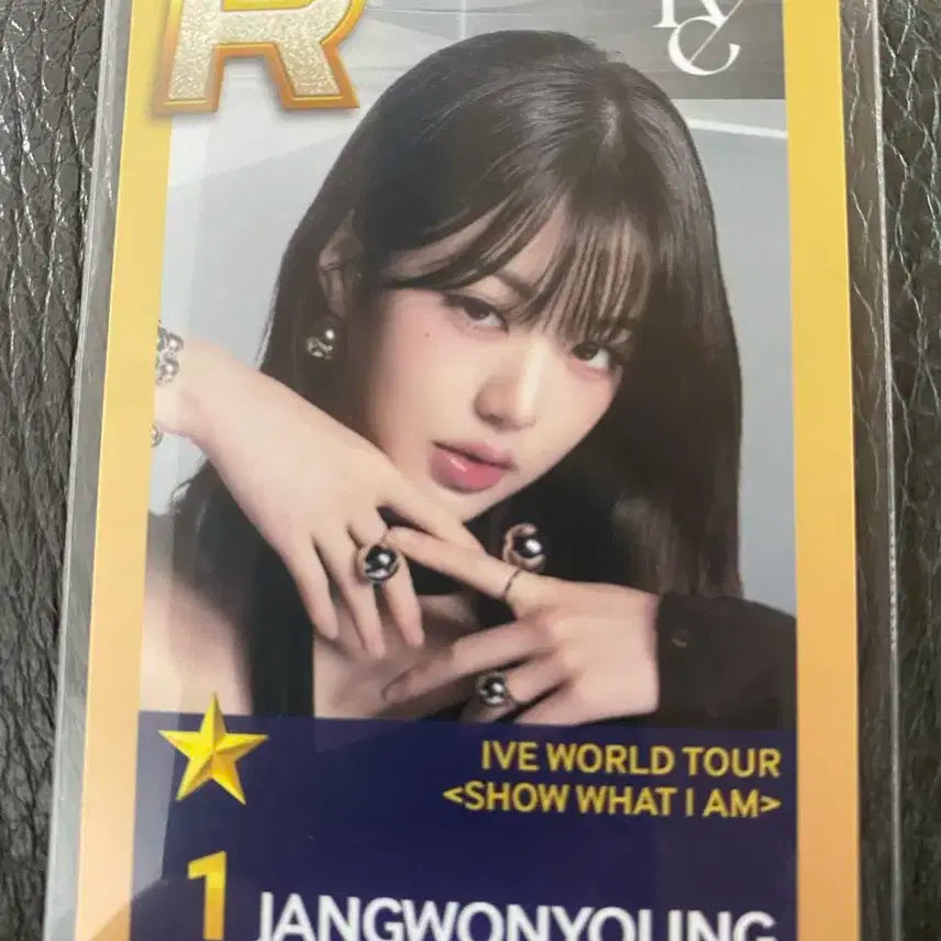 아이브 장원영 슈스쉽 미션 포카