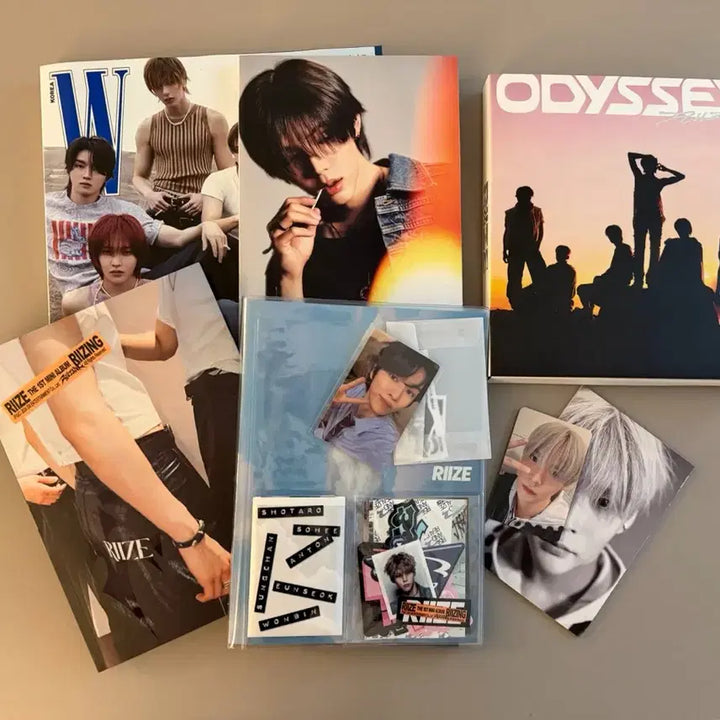 라이즈 오디세이 앨범 4종+w코리아 일괄 상태 최최상