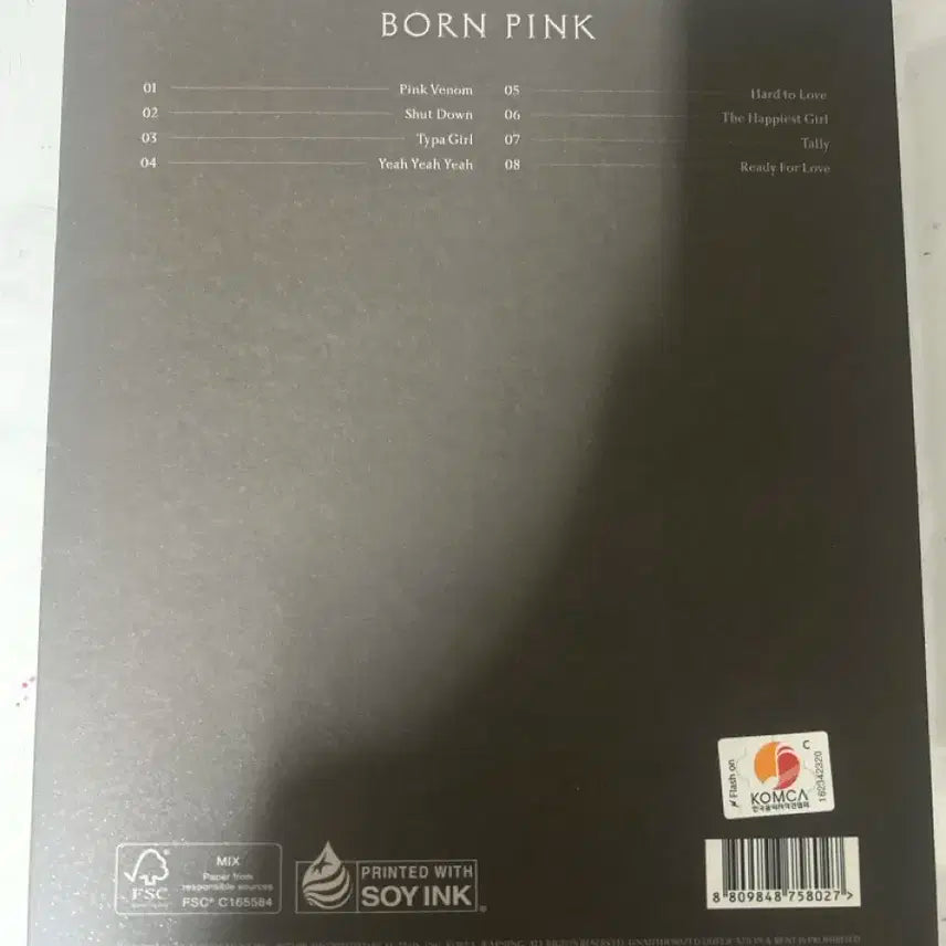 블랙핑크 born pink 제니