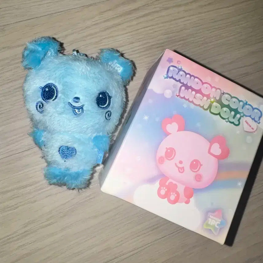 NCT 위시 사쿠야 팡이 블루 컬러 위시돌