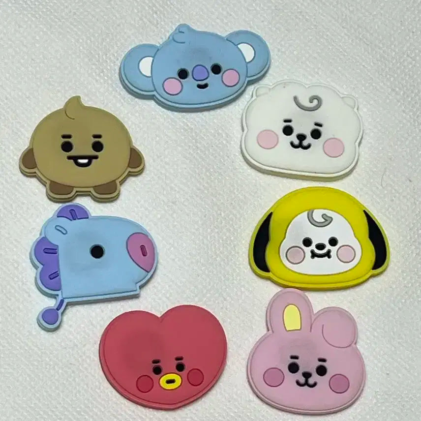 BT21 베이비 냉장고 자석 7개