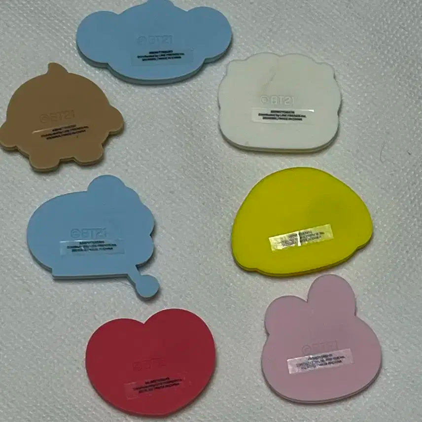 BT21 베이비 냉장고 자석 7개