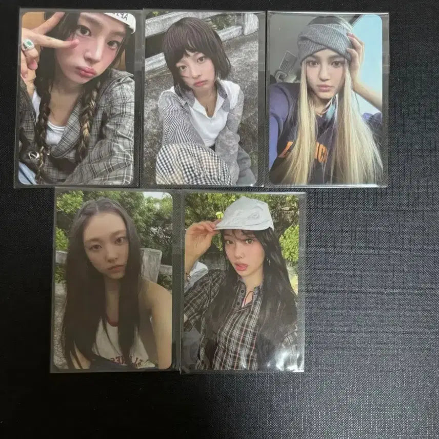 [양도] 뉴진스 How Sweet 하우스윗 포카 미공포 쇼피 특전 세트