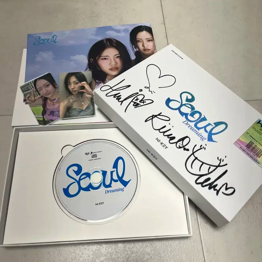 HI-KEY Seoul Dreaming 친필 싸인 앨범