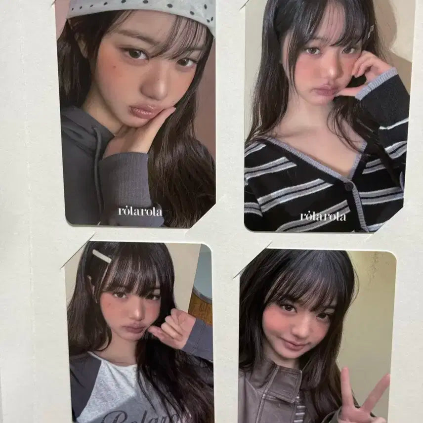 로라로라 장원영 포카