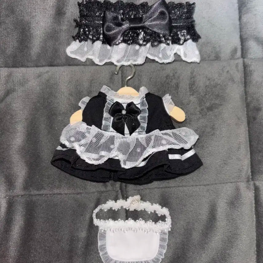 10cm 인형옷 메이드복 판매합니다!