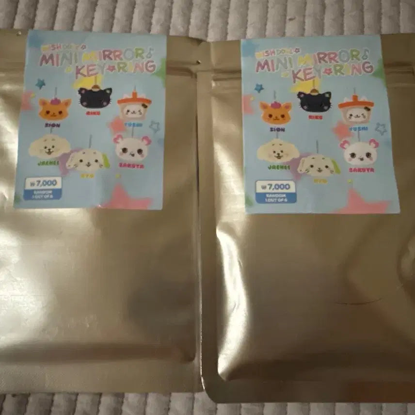 엔시티위시 컬러 팝업 위시돌 미니어처 키링 아크릴 거울