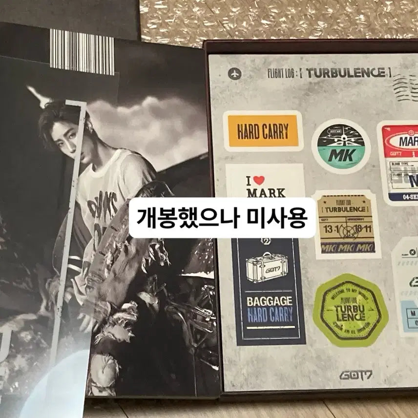GOT7 Flight Log: Turbulence 앨범 2종+포카+포스터