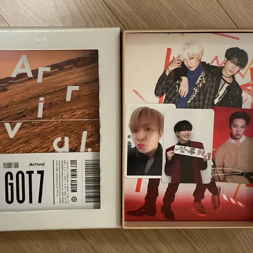GOT7 갓세븐 Flight Log: Arrival 앨범2종+포카+포스터