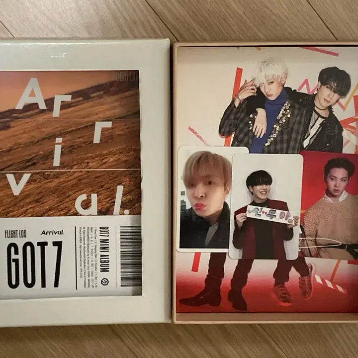 GOT7 갓세븐 Flight Log: Arrival 앨범2종+포카+포스터