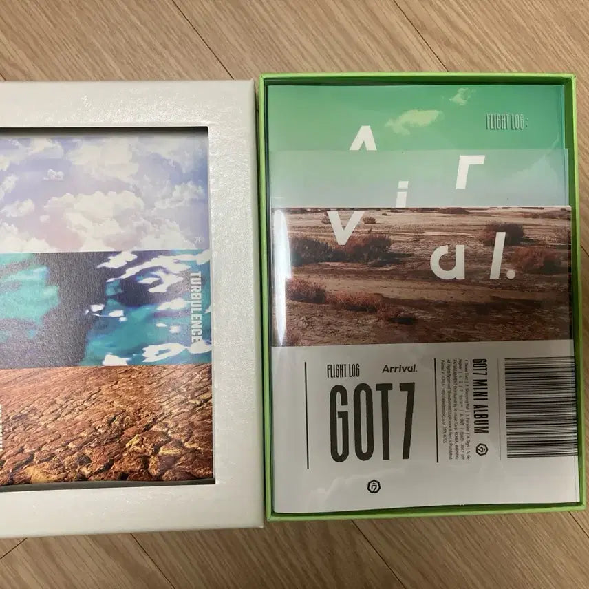 GOT7 갓세븐 Flight Log: Arrival 앨범2종+포카+포스터