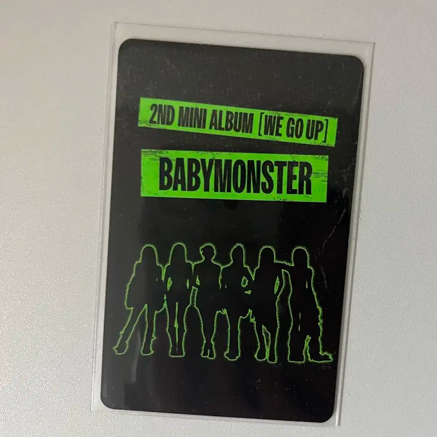 베이비몬스터 루카 we go up 헬로82 포카