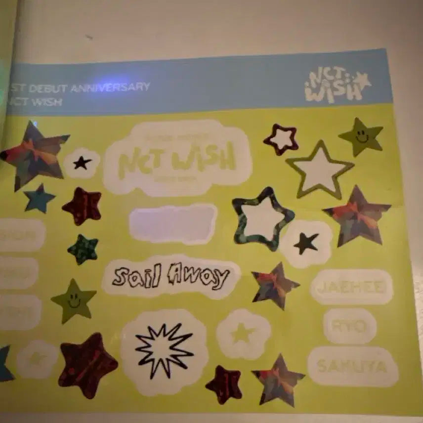 Nct wish 엔시티위시 1주년 블루투스 턴테이블 시온