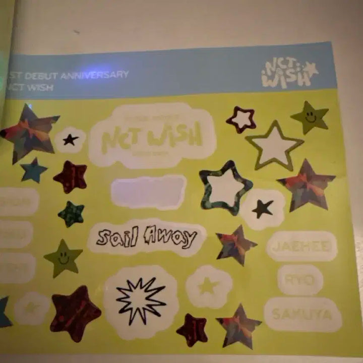 Nct wish 엔시티위시 1주년 블루투스 턴테이블 시온