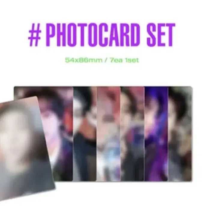 방탄 2022 시즌그리팅 포카