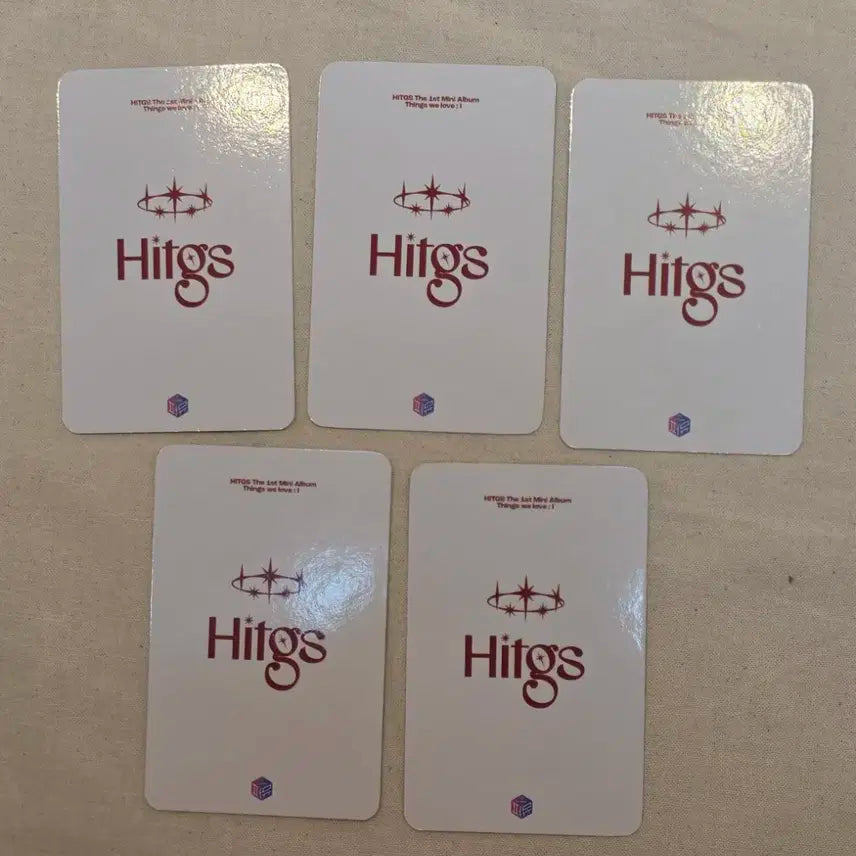 5종세트 hitgs 힛지스 팬싸 특전