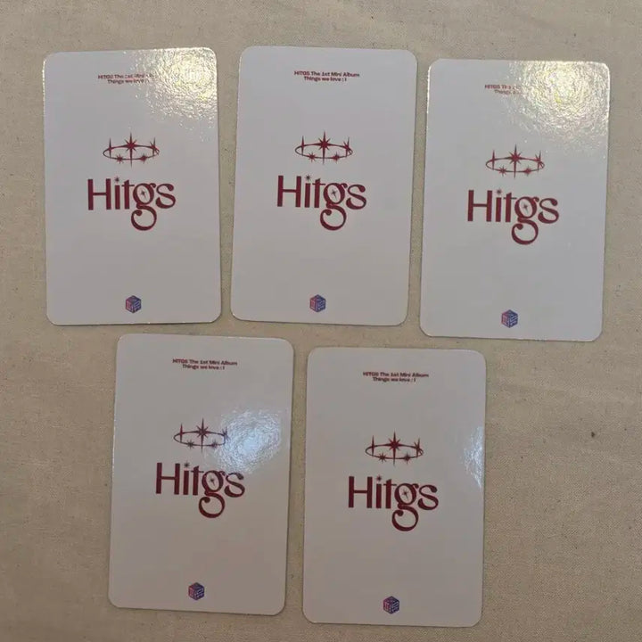5종세트 hitgs 힛지스 팬싸 특전