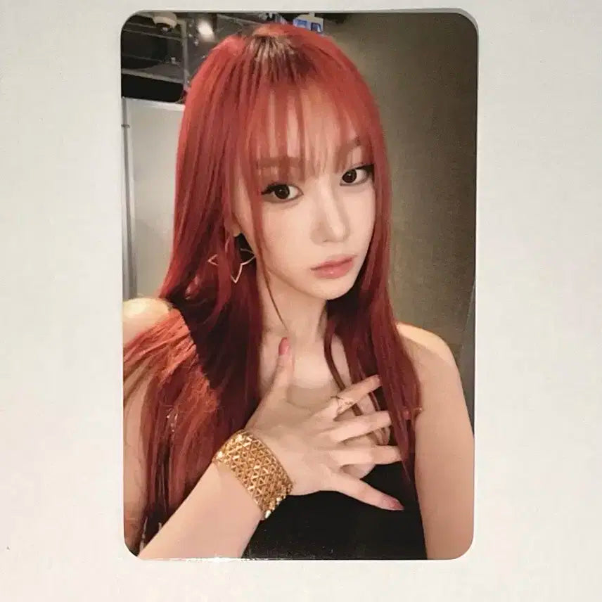 에스파 지젤 더티워크 큐큐 뮤직 qq 4성 포카 중국 미공포