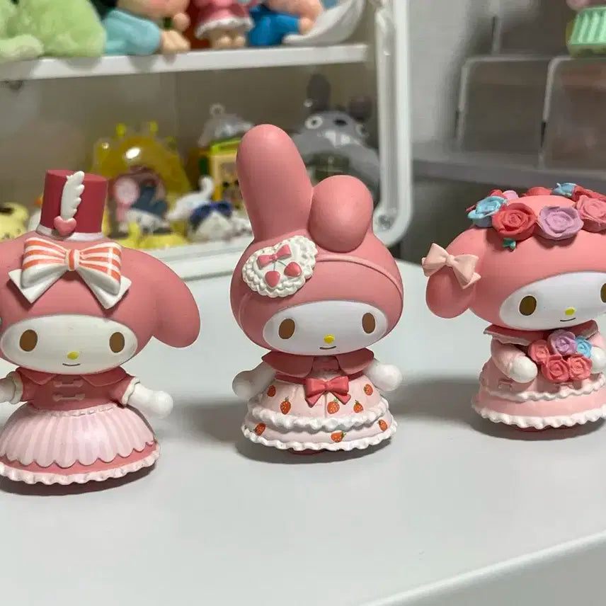산리오 마이멜로디 피규어 셋트