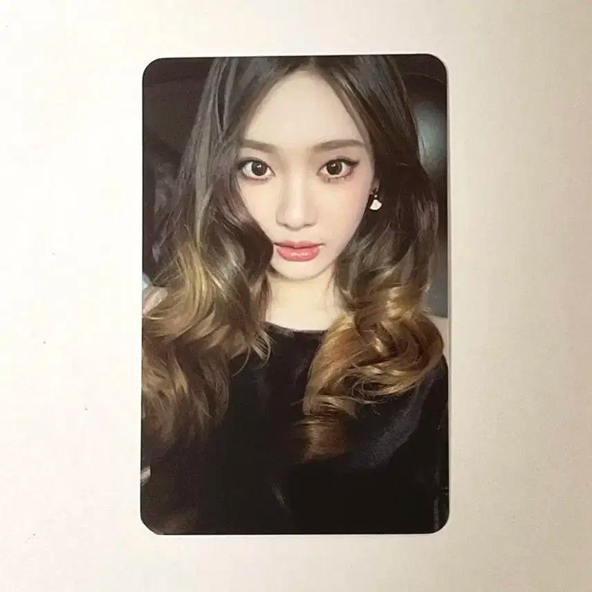 에스파 닝닝 더티워크 중국 미공포 큐큐 뮤직 2성 포카