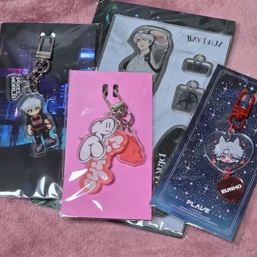 플레이브 아크릴 은호 세트 일괄 판매