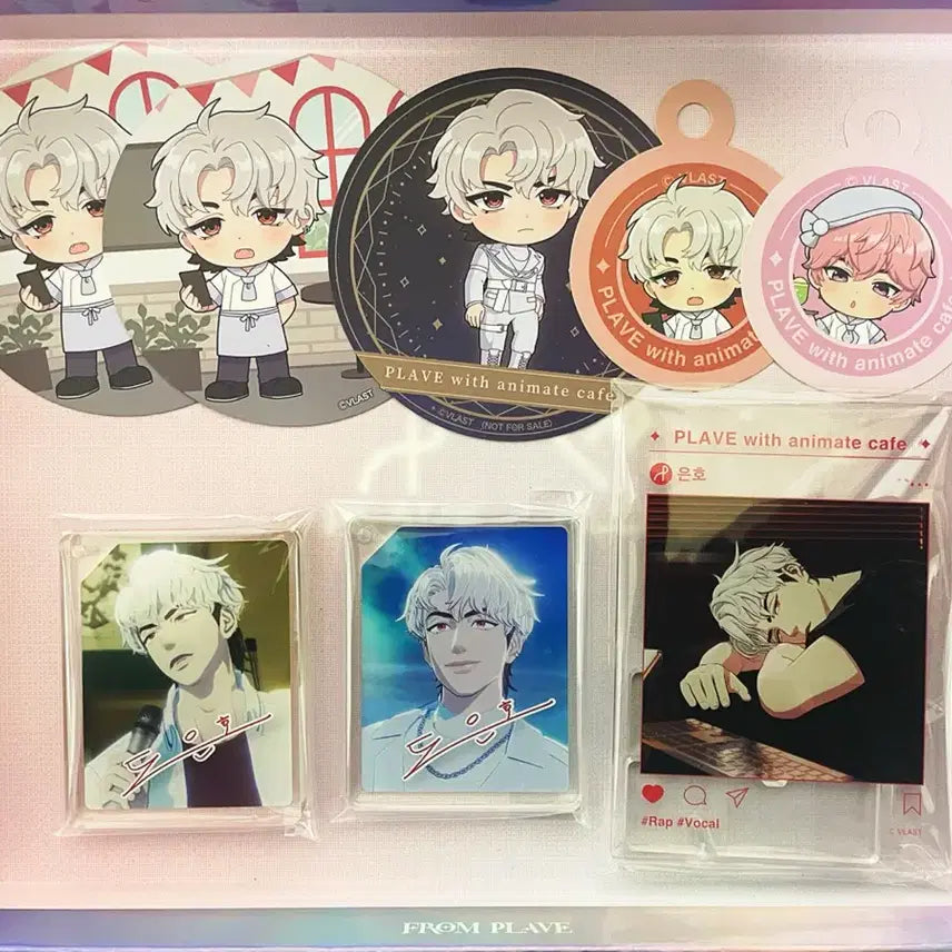 은호 애니메이트 아크릴+코스터 일괄양도