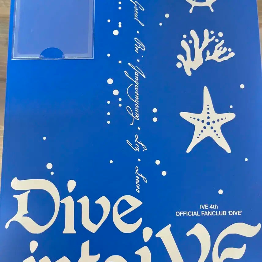 탈덕)아이브 다이브 4기 키트 (포카 포함)