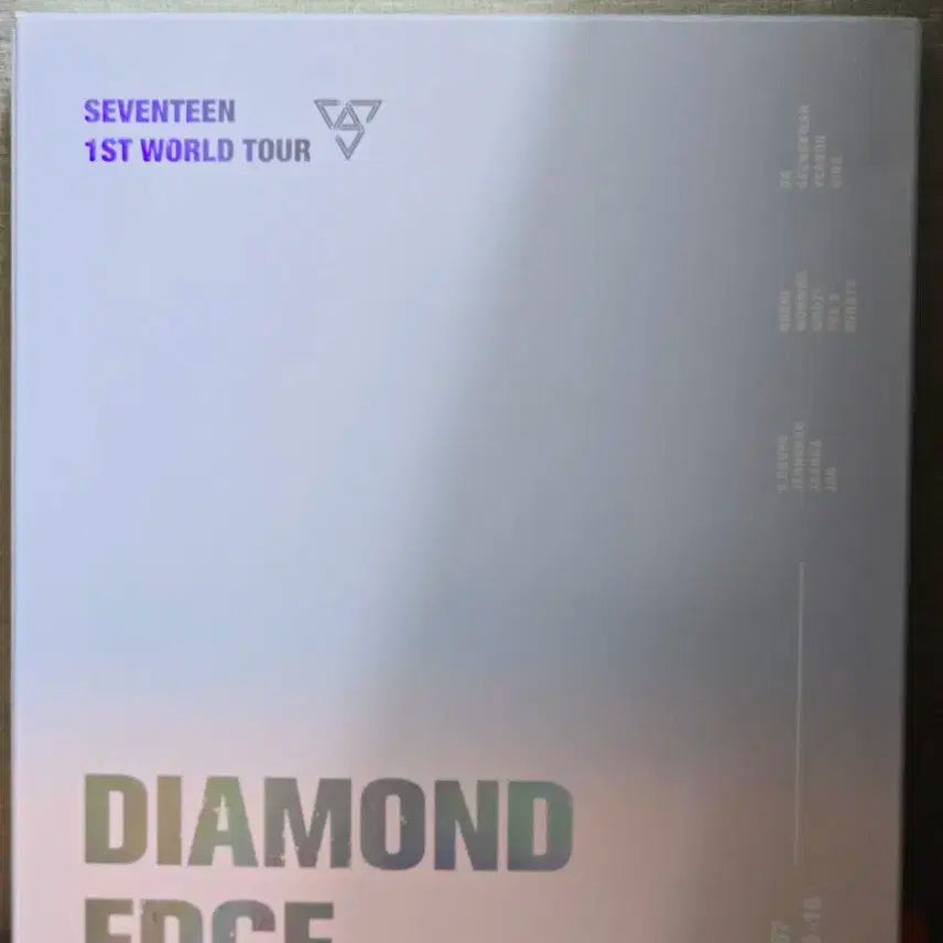 세븐틴 다이아몬드 엣지 DVD